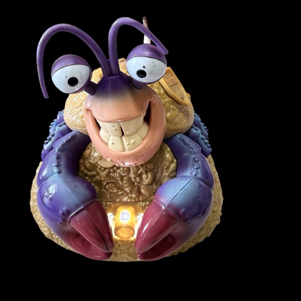 Moana Disney Tamatoa Crab Singing &‎ Lights Musical Jewelry Box Works! - Picture 2 of 8